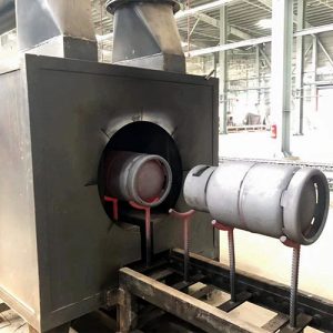 LPG cylinder furnace